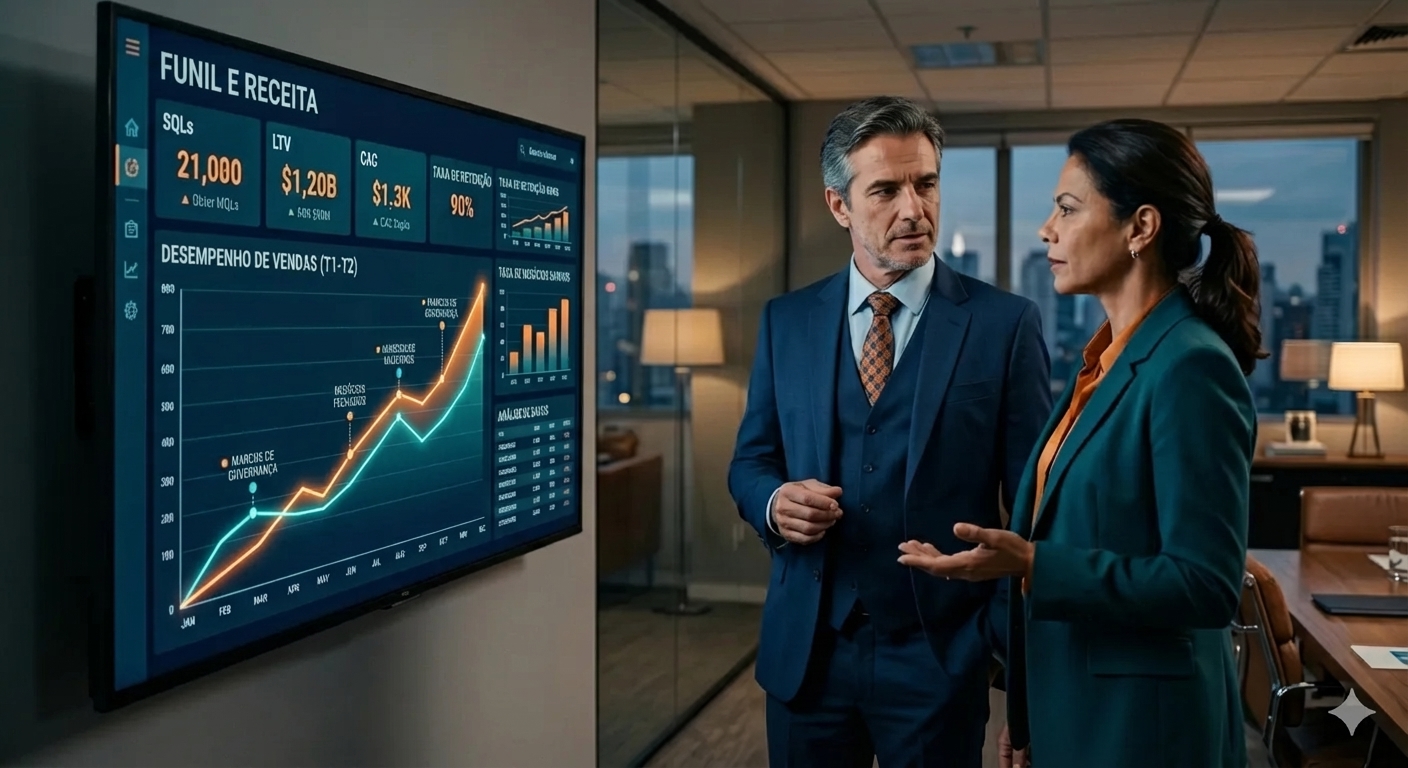 Marketing B2B além do lead: como redesenhar o escopo da agência quando o cliente quer pipeline, não MQL